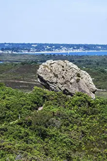 Northern Europe Landmark Prints: Agglestone Rock, Devil's Anvil