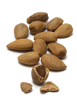 Framed Print : A few almonds Print Framed Print : A few almonds Print