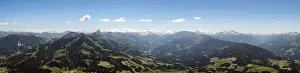 Alps Panorama Prints: Alps in summer, panoramic view