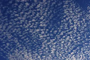 Altocumulus Cloud Formation Prints: Altocumulus clouds, Upper Austria, Austria