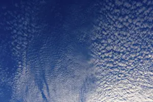 Altocumulus Cloud Formation Prints: Altocumulus clouds, Upper Austria, Austria