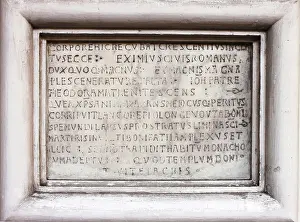 Sign Prints: Ancient Medieval Latin Catholic Church Print