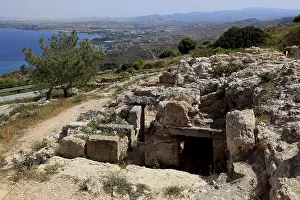 5th Century BC Architecture Prints: Ancient palace complex of Vuni