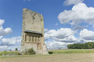 European Sacral Architecture Prints: Anhauser Mauer, Klosterrest
