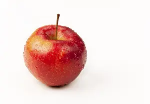Cut Out Fresh Fruit Images Prints: Apple