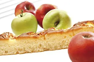 Studio Shot Desserts Prints: Apple pie