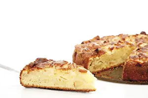 Apple Pie Slice Prints: Apple pie, slice on a pie server