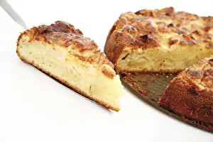 Apple Pie Slice Prints: Apple pie, slice on a pie server