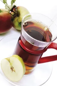 Fresh Fruit Cutouts Prints: Apple tea