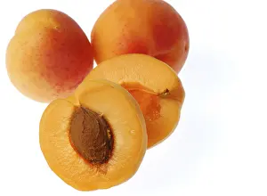 Studio Shot Fruit Prints: Apricots