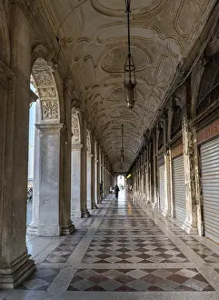 Venice Arcades Prints: Arcades on St Mark's Square