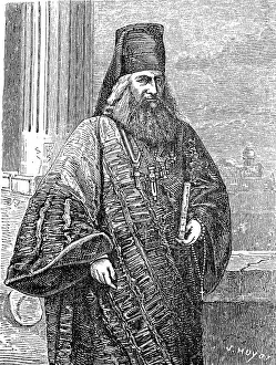 Mount Athos Greece Prints: Archimandrite, Head of a monastery