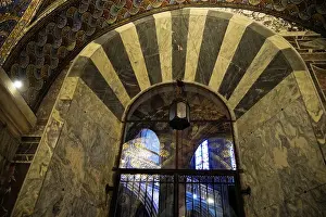 Architectural Detail Prints: Architectural detail with an arch and a gate
