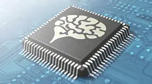 Artificial Intelligence Symbol Prints: Artificial Intelligence - AI