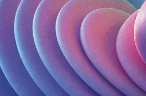 Digital Art Design Prints: This artwork features a dynamic blend of soft