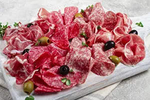Prosciutto Appetizer Prints: Assorted, meat appetizer, prosciutto