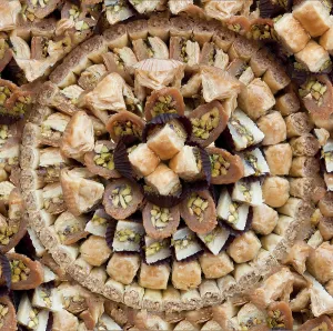 Middle East Food Prints: Assorted ottoman sweets - baklava