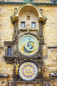 Central European Cityscape Prints: Astronomical Clock