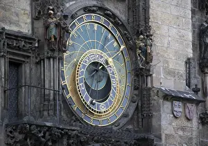 Framed Print : The Astronomical Clock in Prague Print Framed Print : The Astronomical Clock in Prague Print