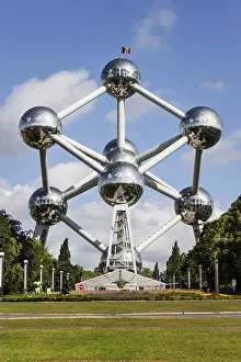 Belgium Travel Photography Prints: Atomium, Brussels, Belgium