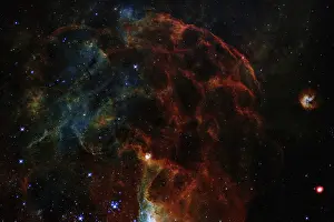 Starry Night Sky Prints: Awesome galaxy somewhere in outer space