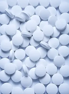 Medical Care Prints: Background of the tablet