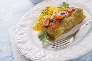 Polish Meal Ideas Prints: Baked cabbage rolls