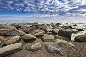 Baltic Sea Shoreline Prints: On the Baltic coast