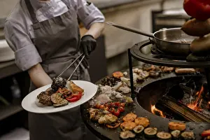 Grilled Food Prints: Barbecue