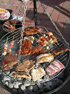 Sausage Products Prints: Barbeque