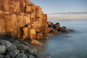 Icelandic Coastline Prints: Basalt columns, columnar basalt