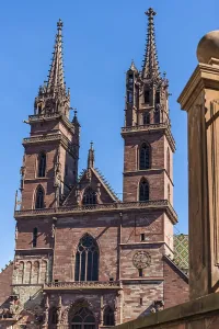Deserted Buildings In Europe Prints: The Basel Minster, Basel
