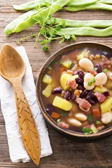 Healthy Meal Options Prints: Beans soup