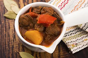 Food Nutrition Facts Prints: Beef stew