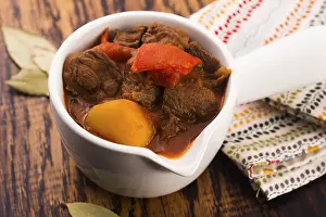 Empty Table Setting Prints: Beef stew