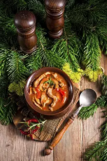 Tomato Sauce Dishes Prints: Beef Stroganoff