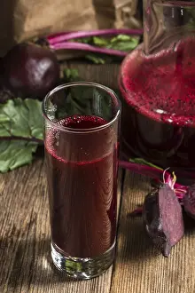 Beetroot Juice Prints: Beetroot juice