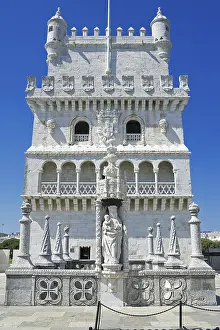Belem Tower Lisbon Prints: Belem Tower, Torre de Belem