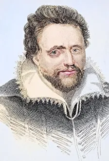 Ben Jonson Portrait Prints: Ben Jonson alias Benjamin Jonson