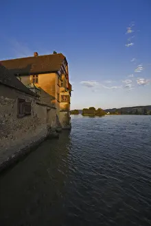 Historic Building Architecture Europe Prints: Benedictine monastery in the evening