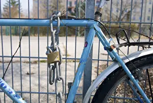 Bicycle Lock Prints: Bicycle lock