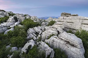 Bizarre Limestone Formations Prints: Bizarre limestone rock formations