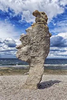 Raukar Formation Prints: Bizarre rauke, Raukar, limestone column