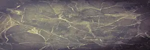 Elegant Interior Design Prints: Black marble patterned texture background