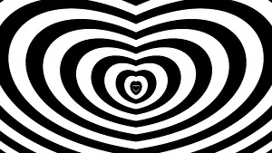 Abstract Background Prints: Black and white stripes. Computer generated abstract background