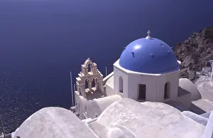 Blue Dome Architecture Prints: Blue dome