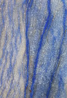 Textured Rock Formation Prints: Blue marble structure, stone structure
