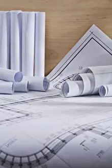 Construction Plan Prints: Blueprints