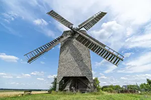 Brandenburg State Landscapes Prints: Bockwindmuhle in Ketzur