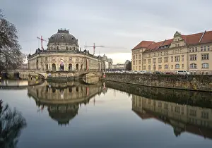 Tourist Attraction Berlin Mitte Prints: The Bode Museum, Berlin, Germany
